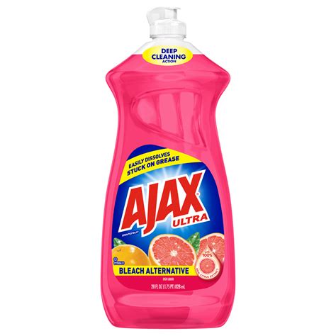 ajax grapefruit dish soap